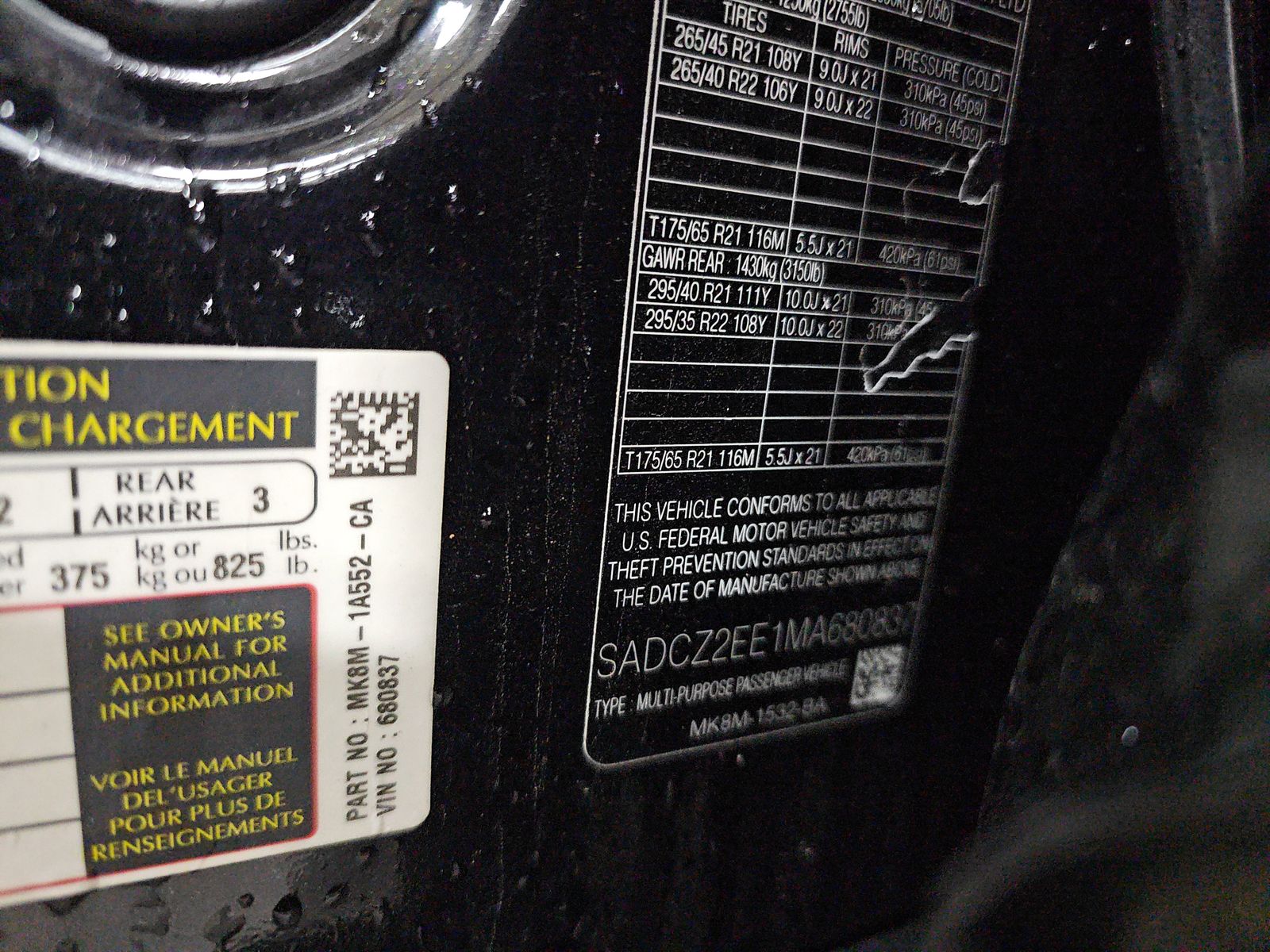 2021 Jaguar F-PACE SVR AWD