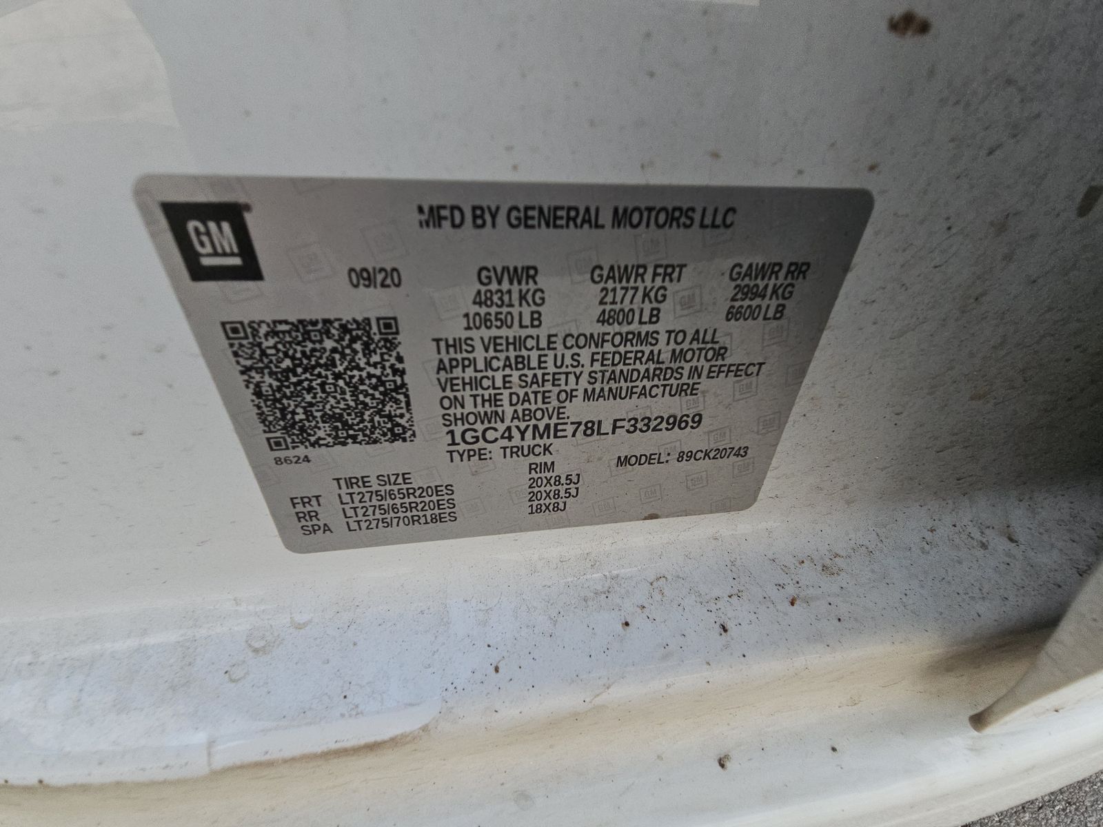 2020 Chevrolet Silverado 2500HD Custom AWD