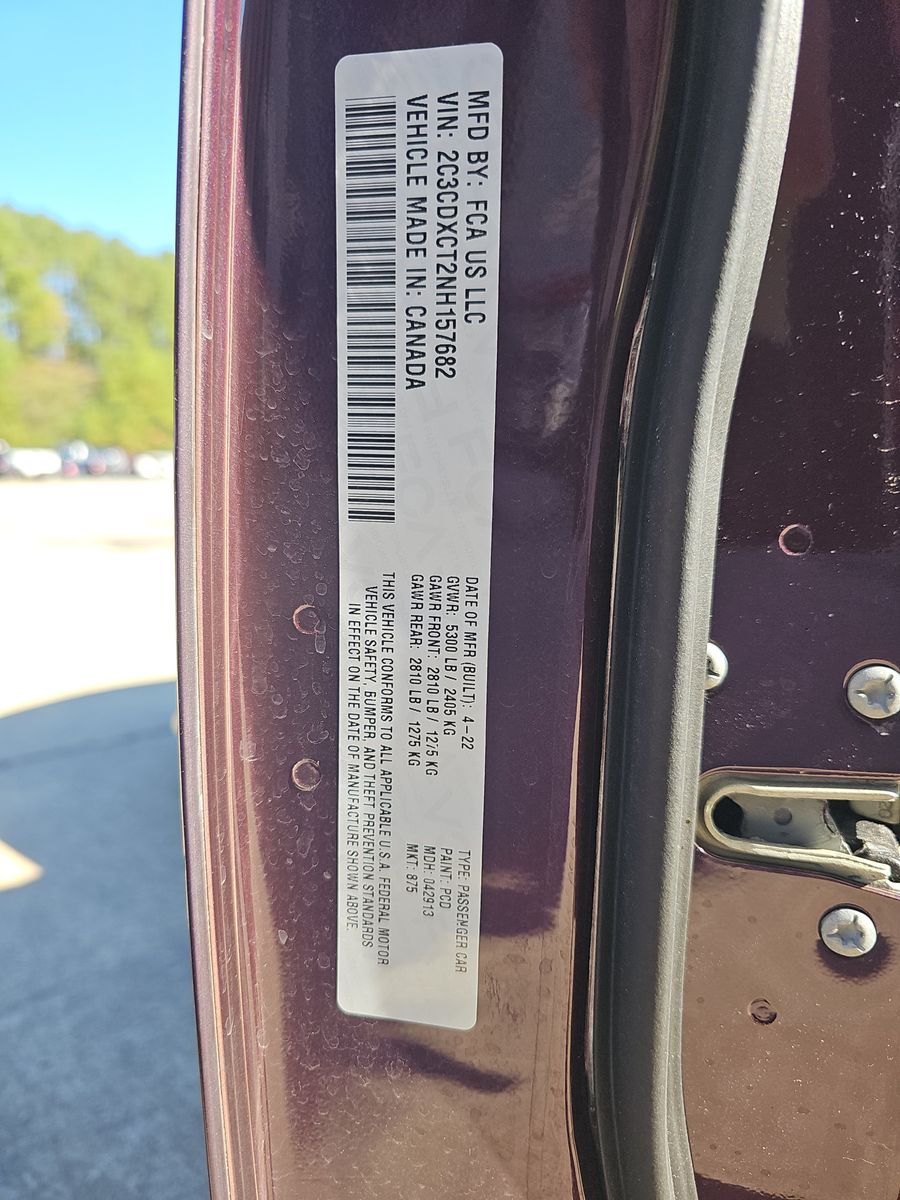 2022 Dodge Charger R/T RWD