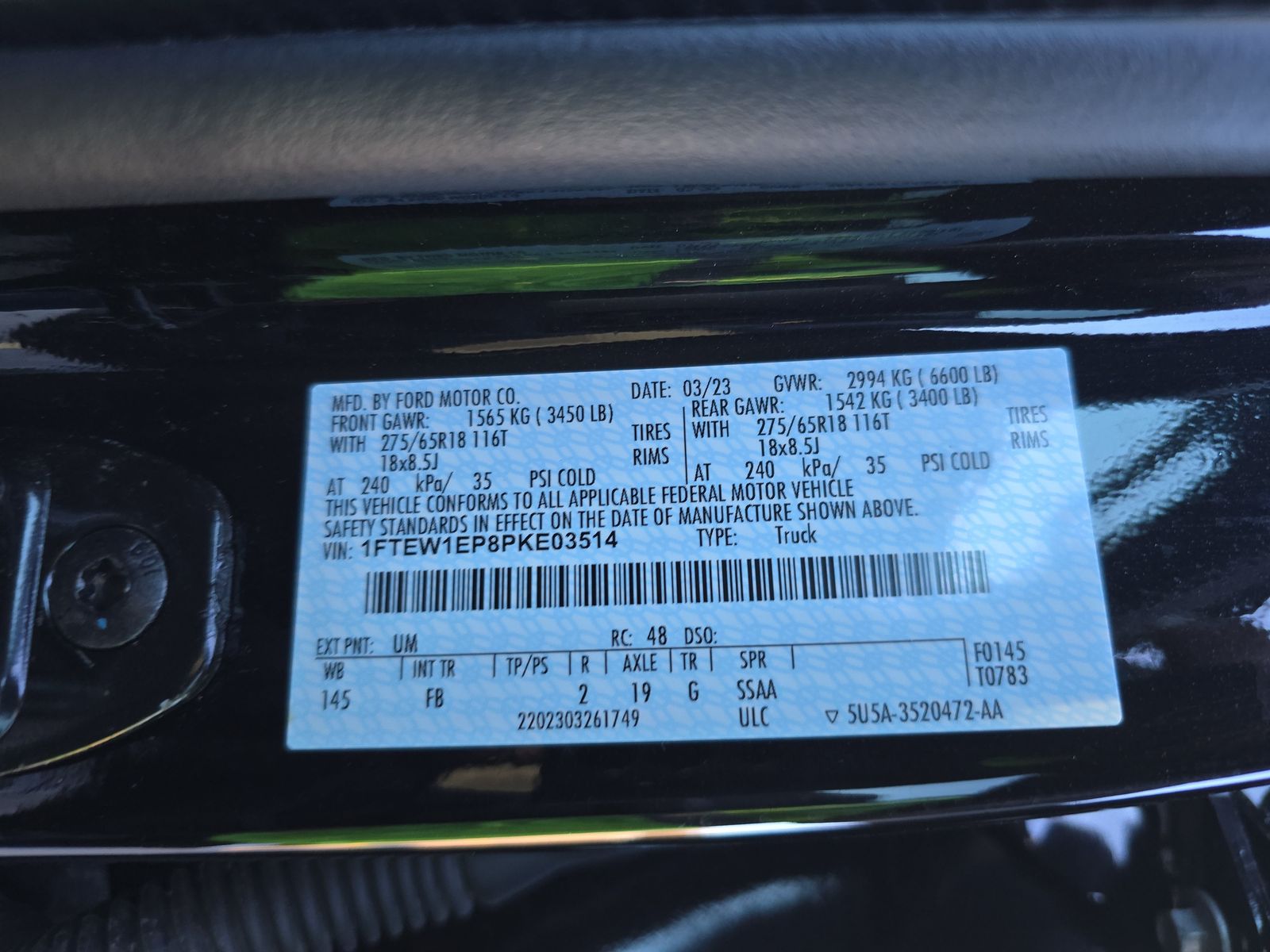 2023 Ford F-150 XLT AWD