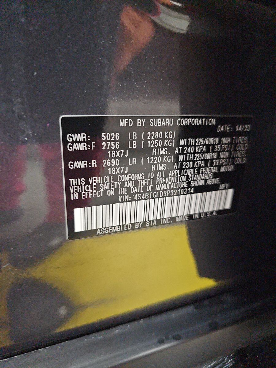 2023 Subaru Outback Onyx Edition XT AWD