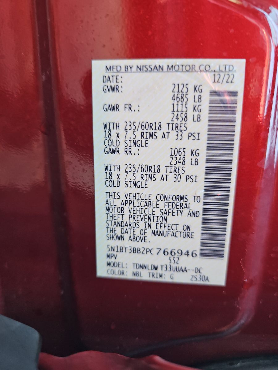 2023 Nissan Rogue SV AWD