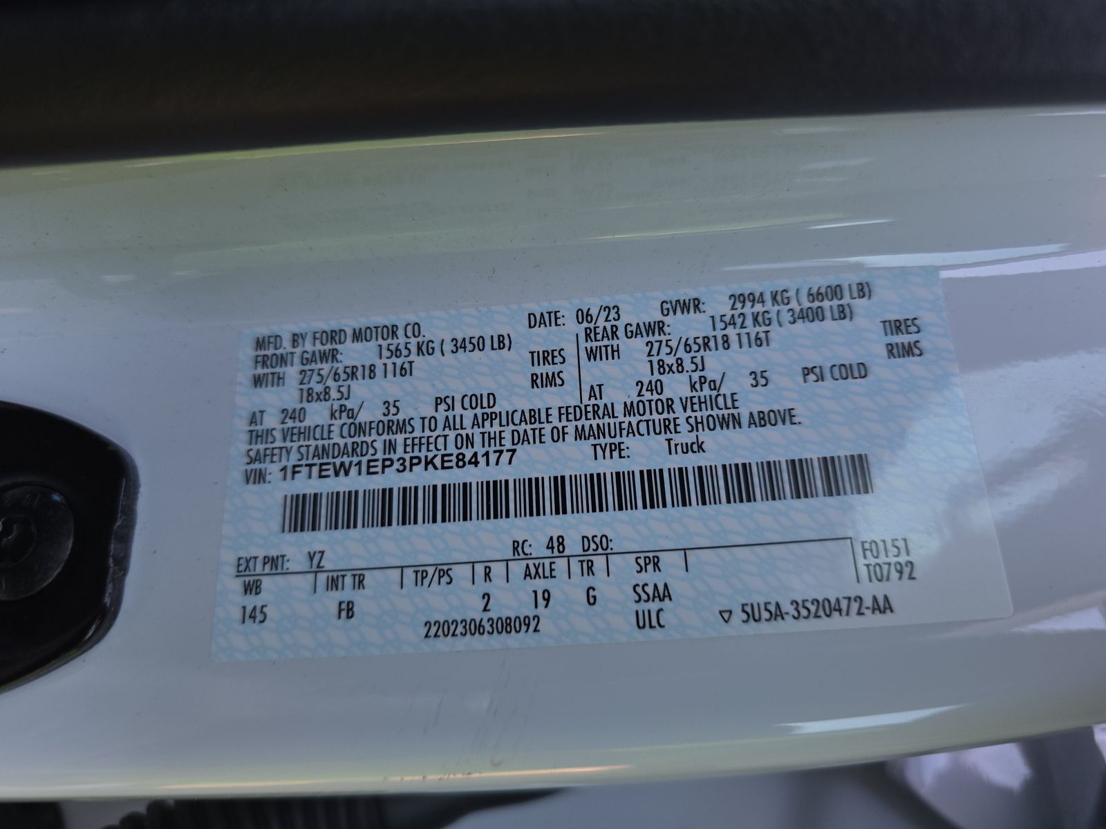 2023 Ford F-150 XLT AWD