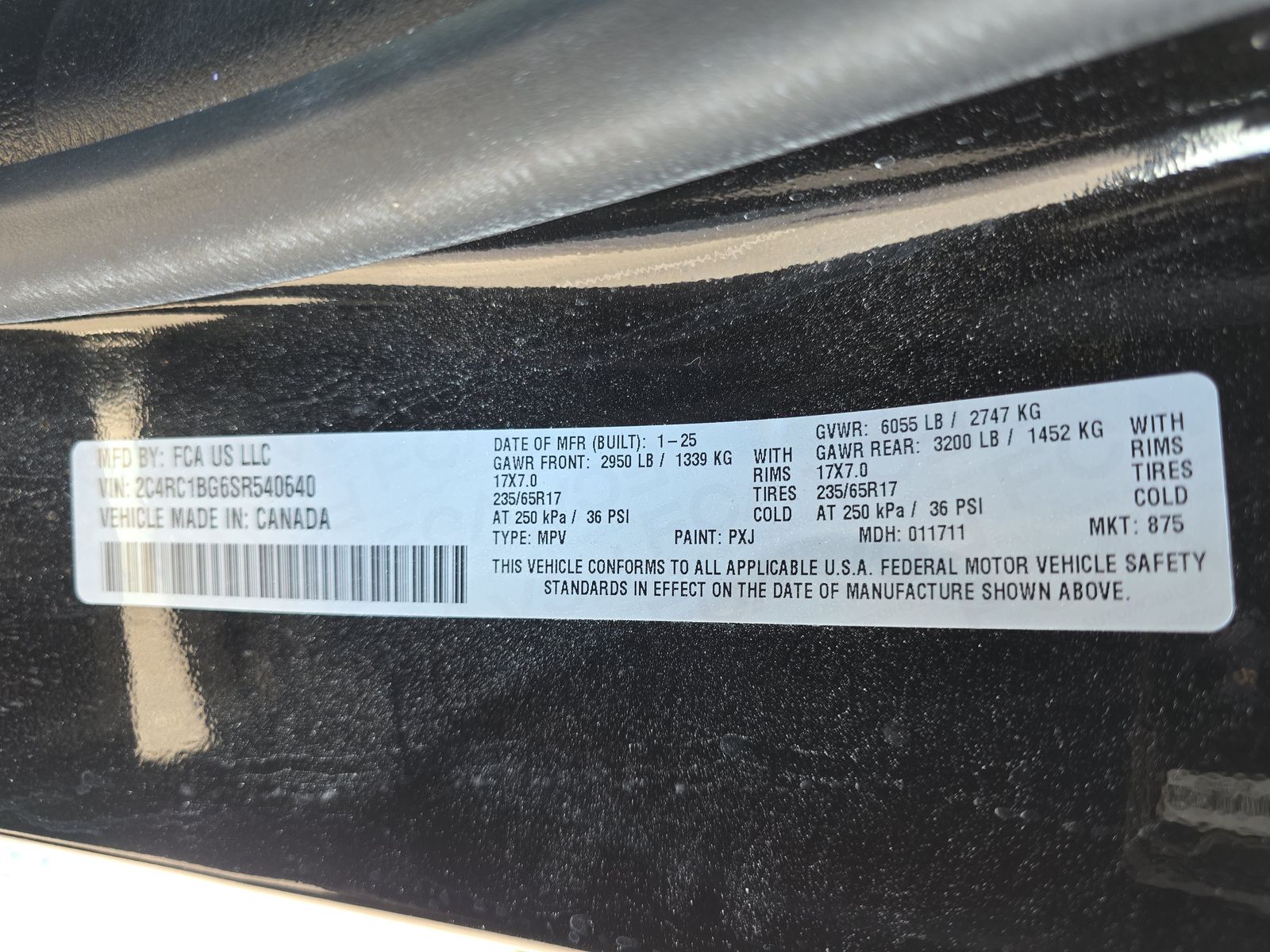 2025 Chrysler Pacifica Select FWD