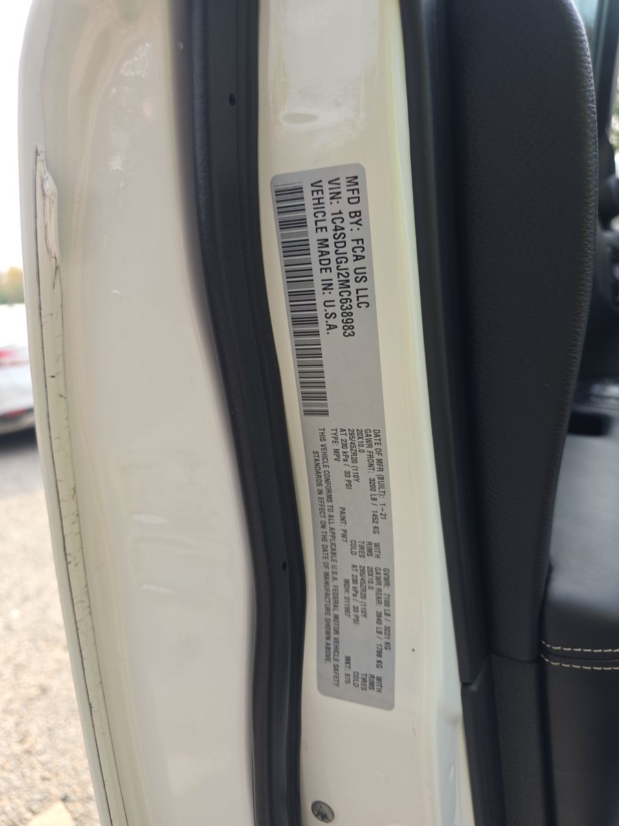 2021 Dodge Durango SRT 392 AWD