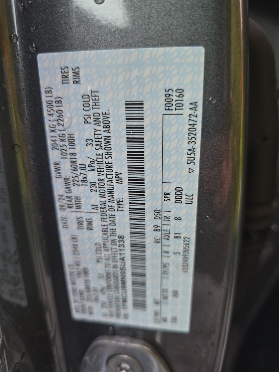 2025 Ford Escape ST-Line AWD