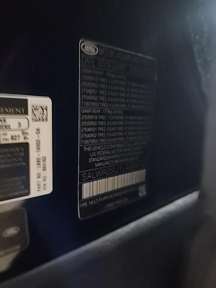 2020 Land Rover Range Rover Sport HSE AWD