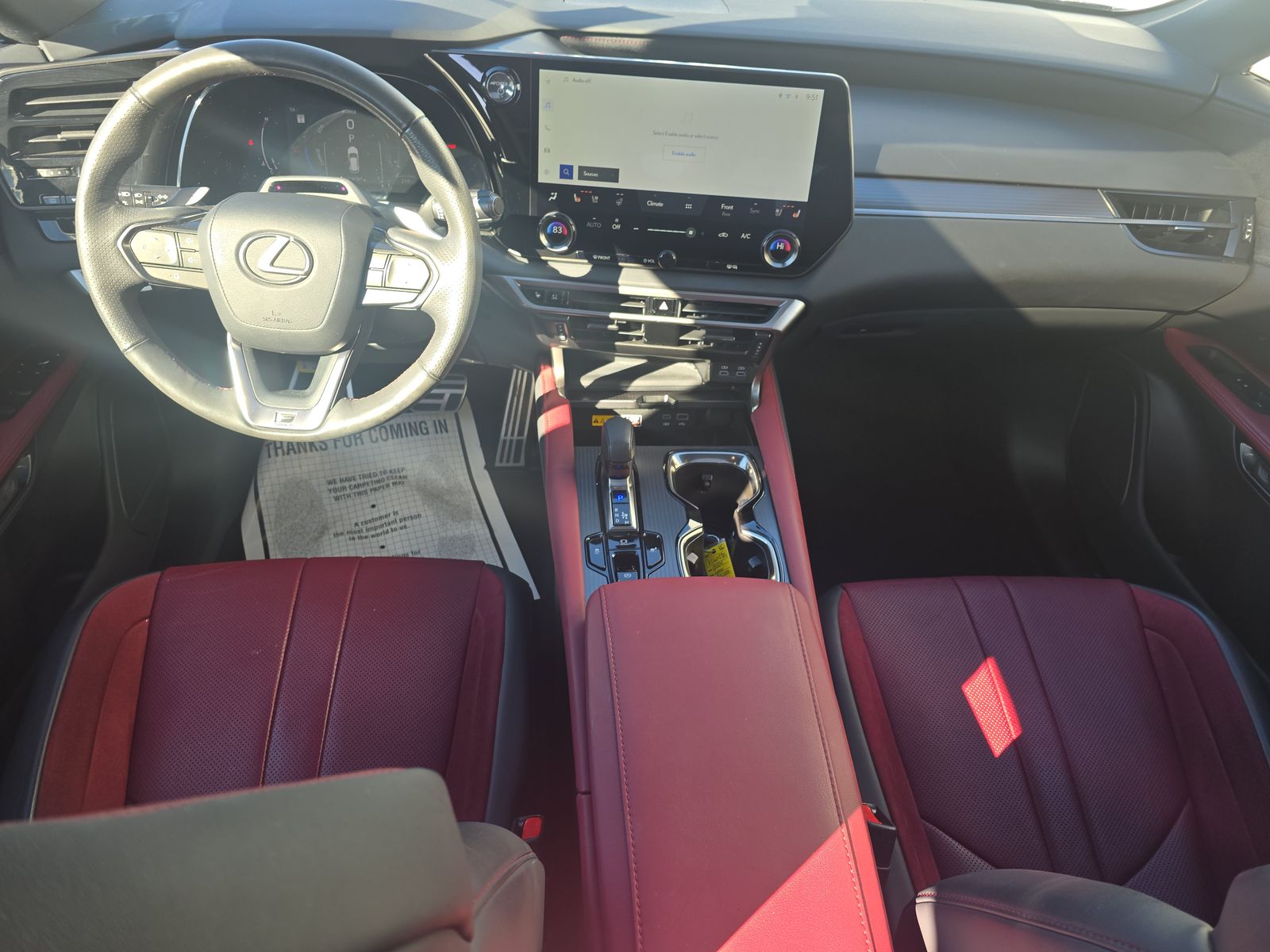 2024 Lexus RX RX 500h F SPORT Performance AWD