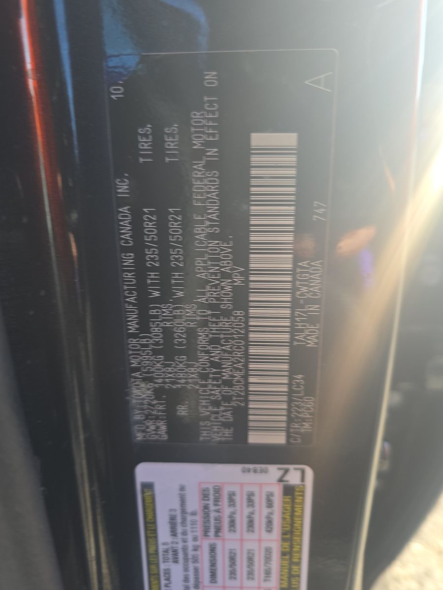 2024 Lexus RX RX 500h F SPORT Performance AWD