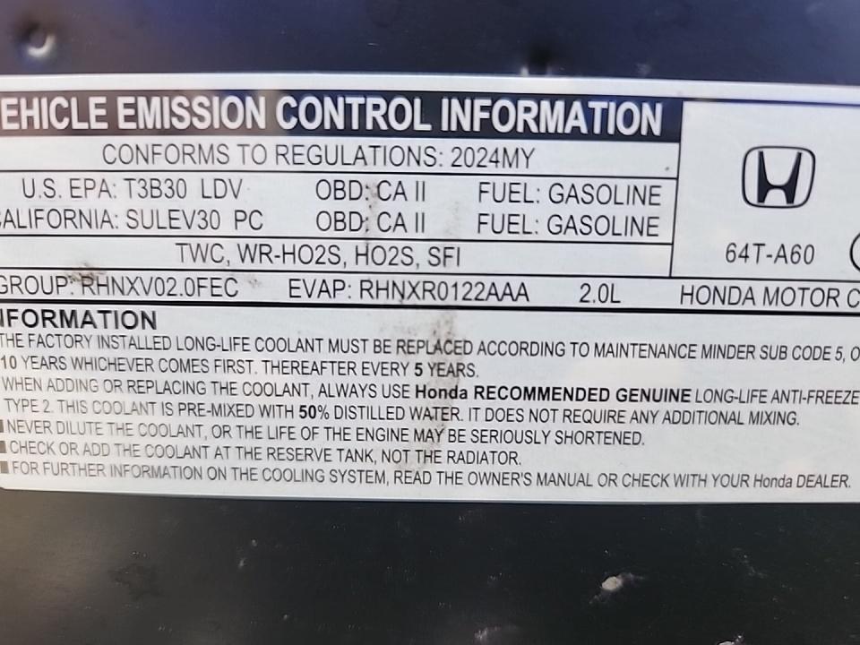 2024 Honda Civic Sport FWD