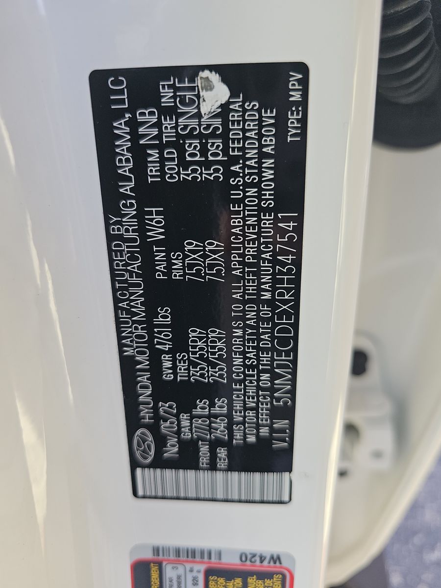 2024 Hyundai Tucson Limited AWD