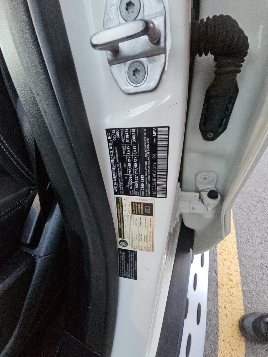 2012 Mercedes-Benz M-Class ML 350 AWD