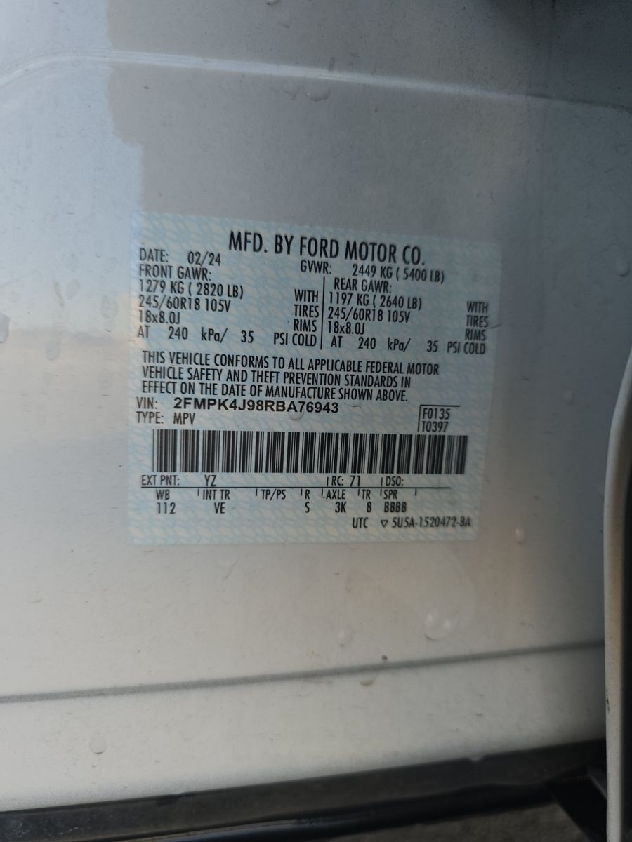 2024 Ford Edge SEL AWD