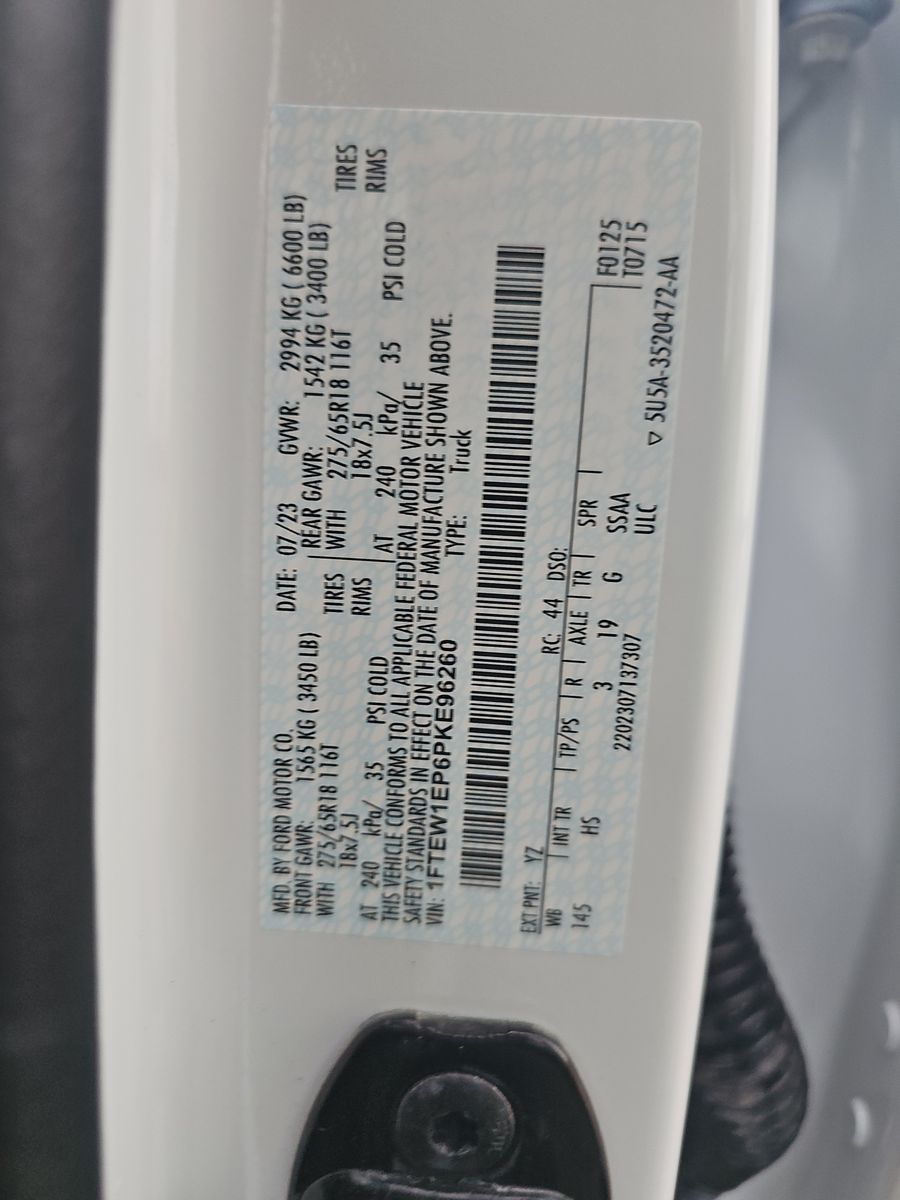 2023 Ford F-150 Lariat AWD