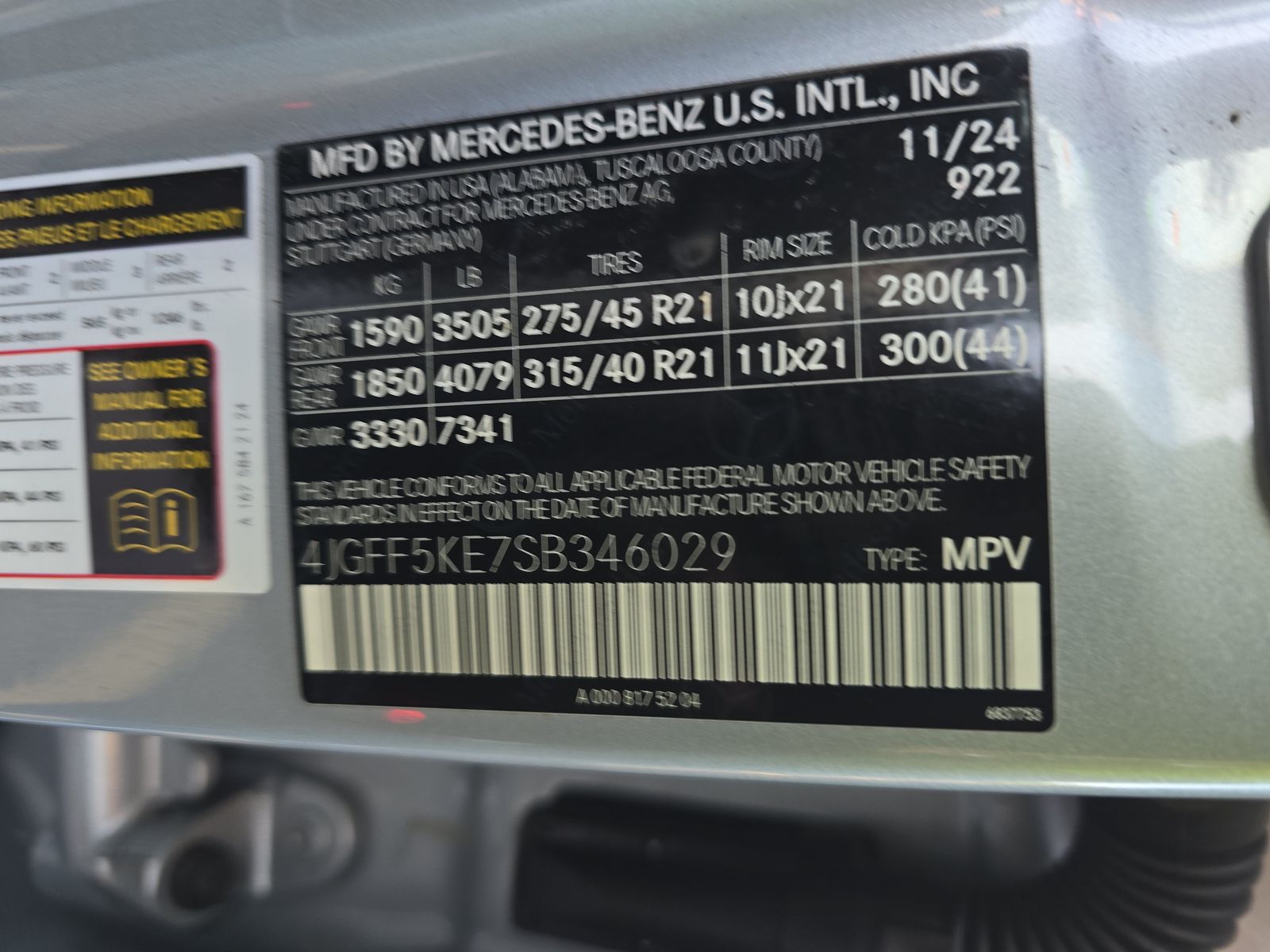 2025 Mercedes-Benz GLS GLS 450 AWD