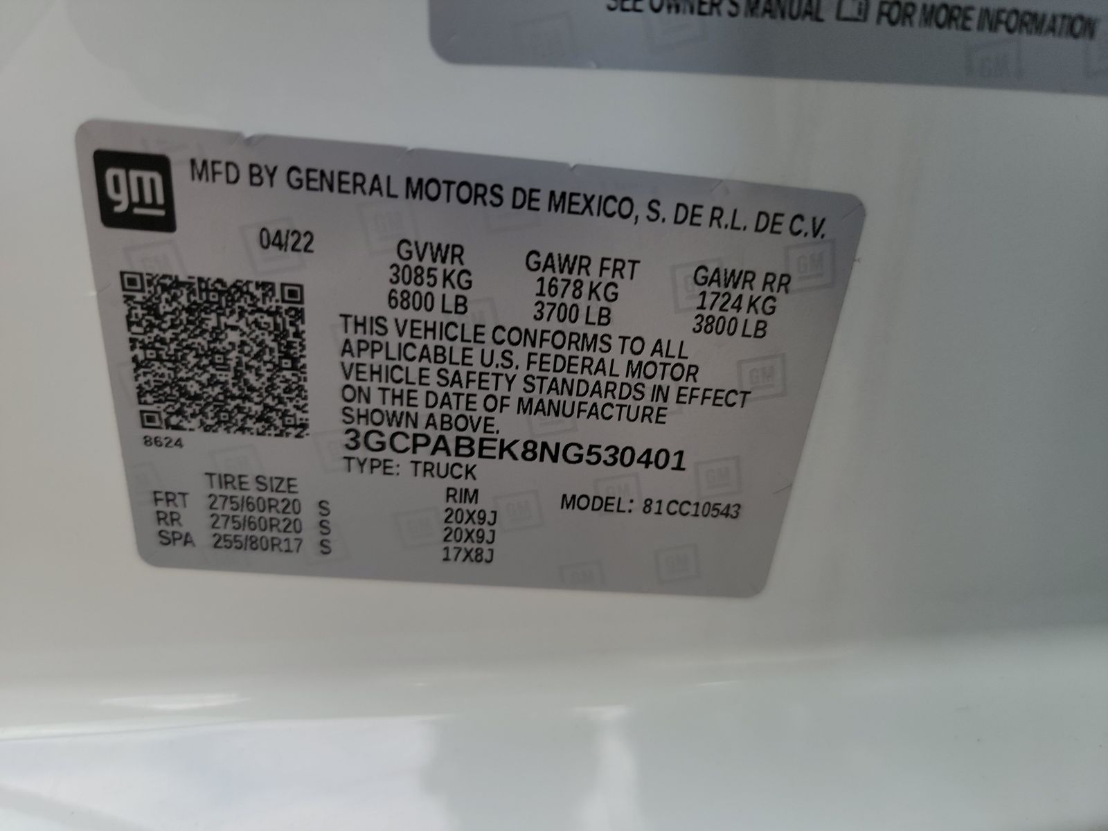 2022 Chevrolet Silverado 1500 Custom RWD