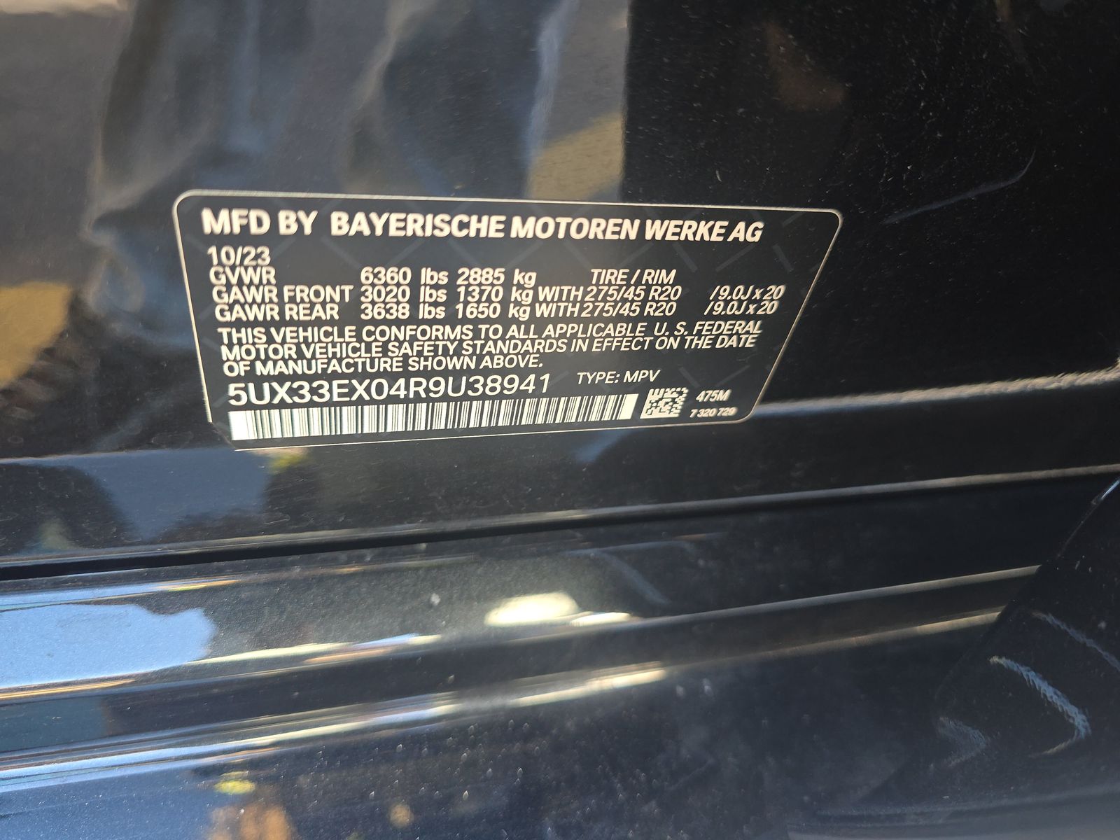 2024 BMW X6 xDrive40i AWD