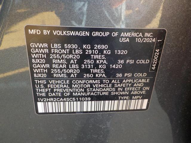 2025 Volkswagen Atlas 2.0T SE AWD