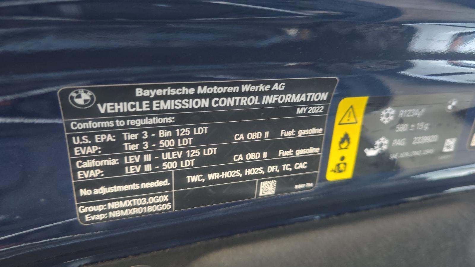 2022 BMW X5 sDrive40i RWD