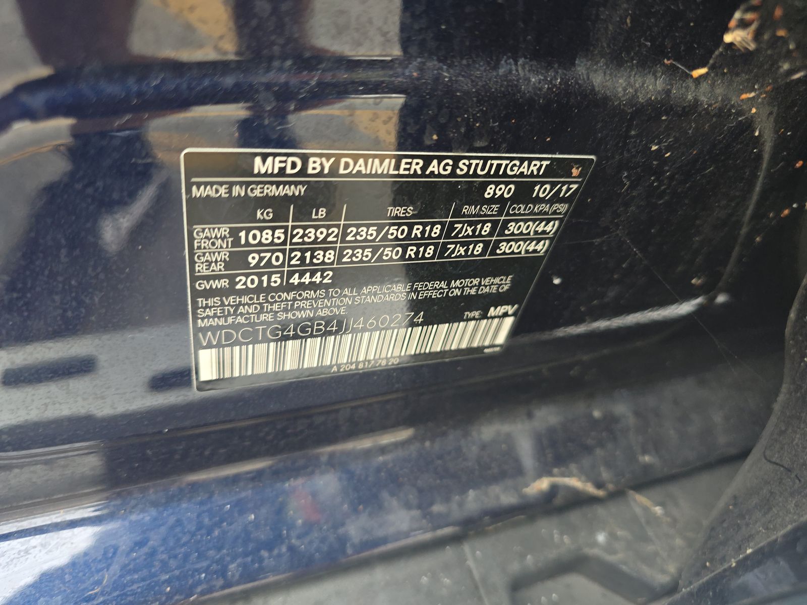 2018 Mercedes-Benz GLA GLA 250 AWD