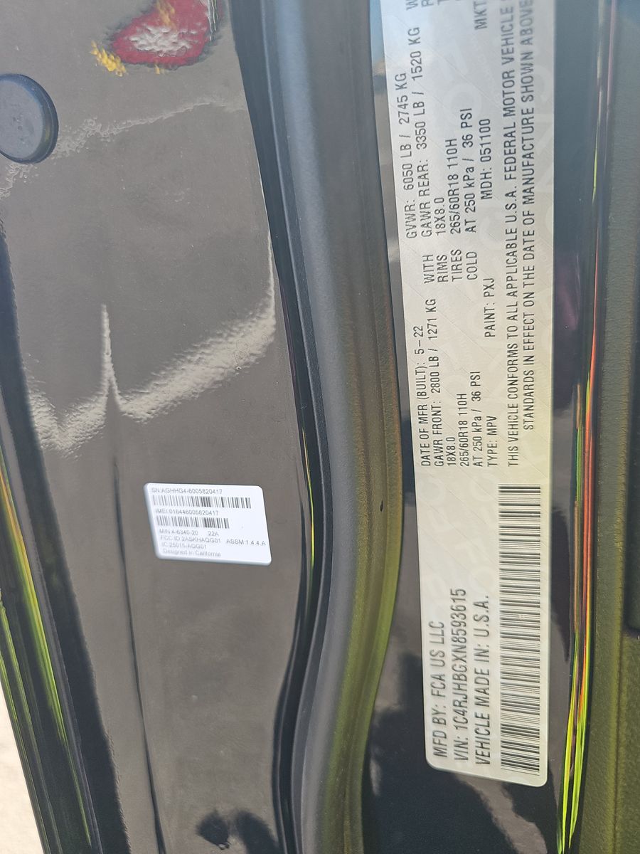 2022 Jeep Grand Cherokee Limited AWD