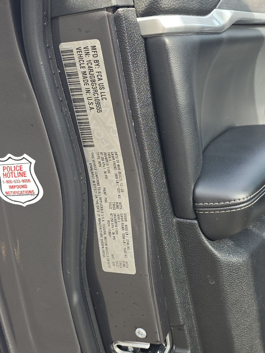 2024 Jeep Grand Cherokee Limited RWD