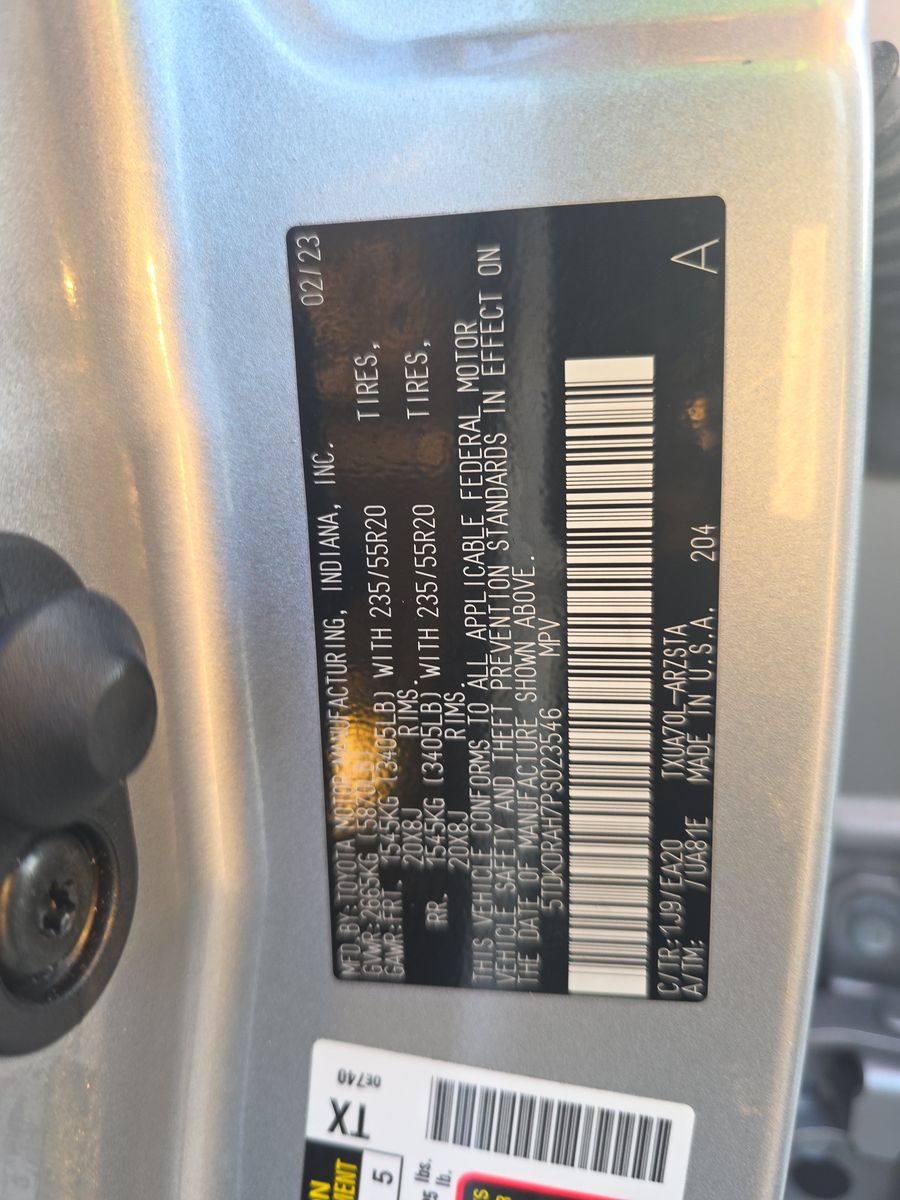 2023 Toyota Highlander XSE FWD