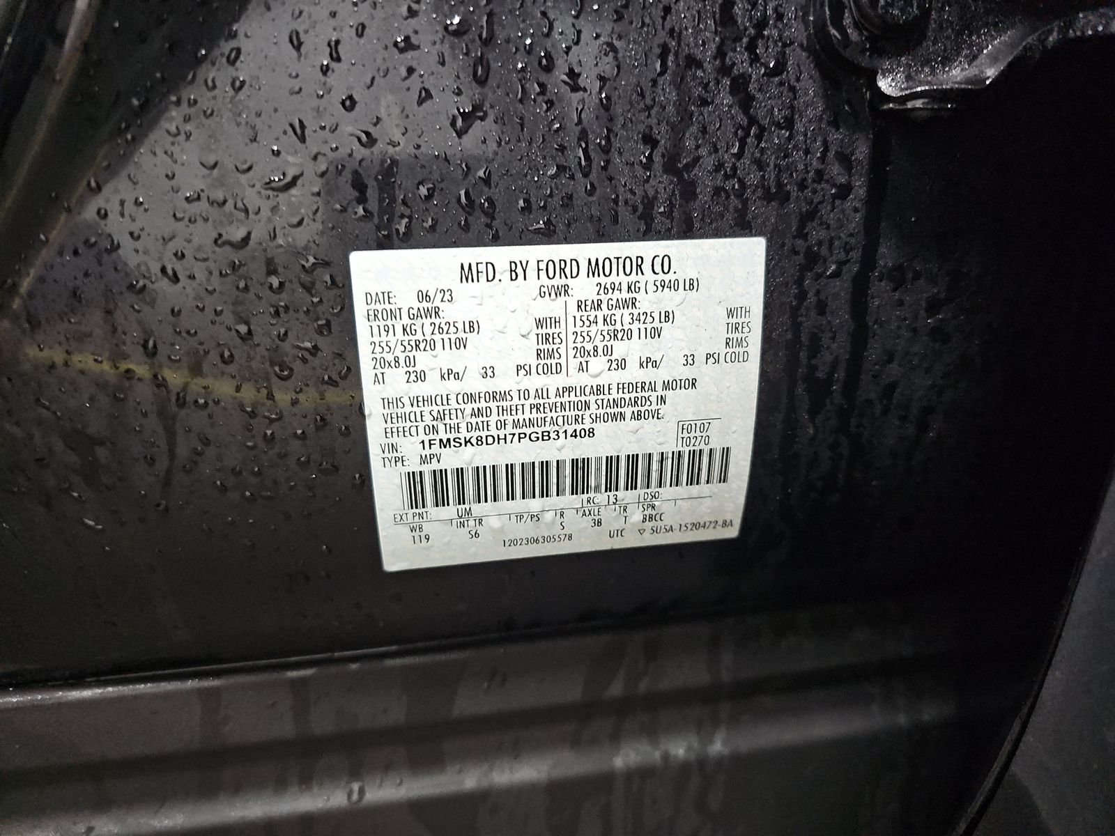 2023 Ford Explorer XLT AWD