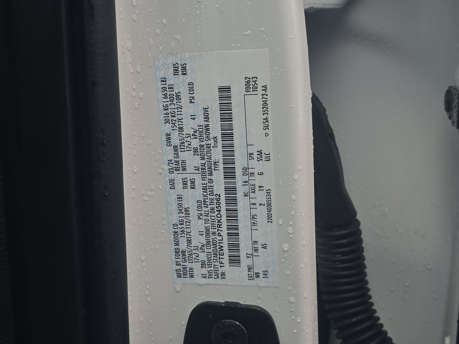 2024 Ford F-150 XL AWD