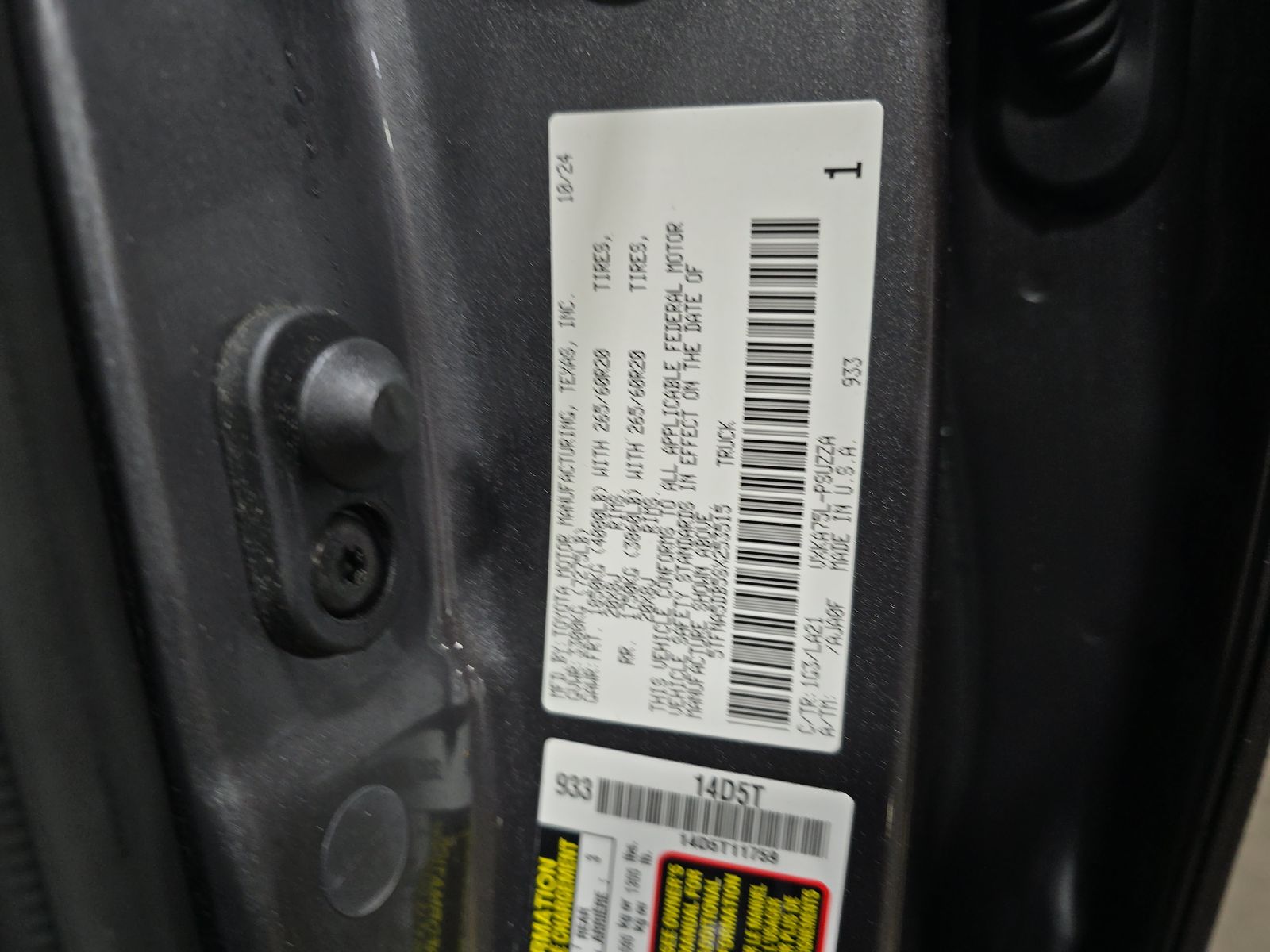 2025 Toyota Tundra Platinum AWD