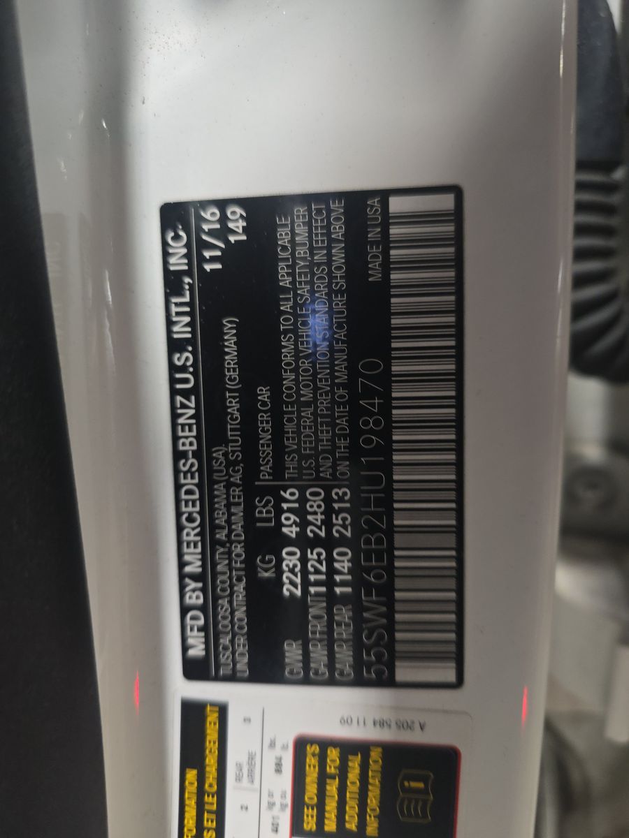 2017 Mercedes-Benz C-Class AMG C 43 AWD