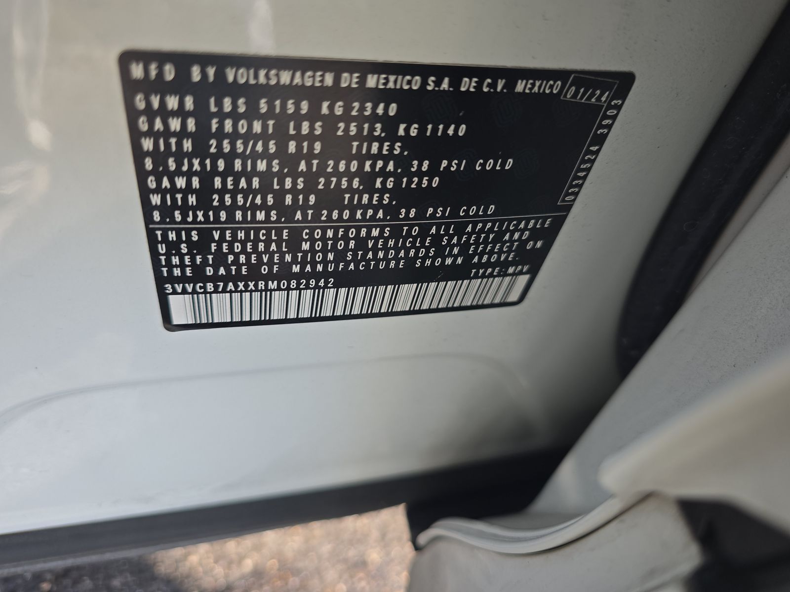 2024 Volkswagen Tiguan 2.0T SE R-Line Black FWD