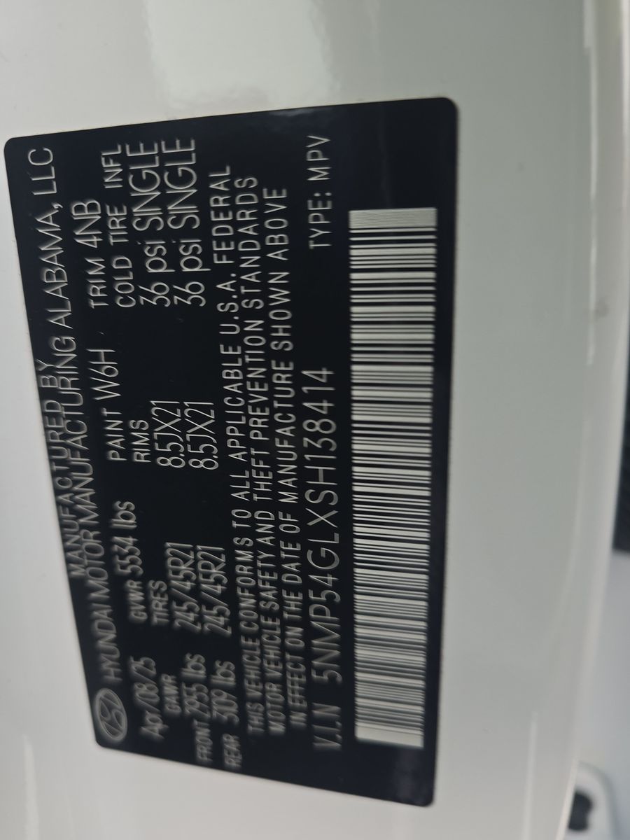 2025 Hyundai Santa Fe Calligraphy FWD