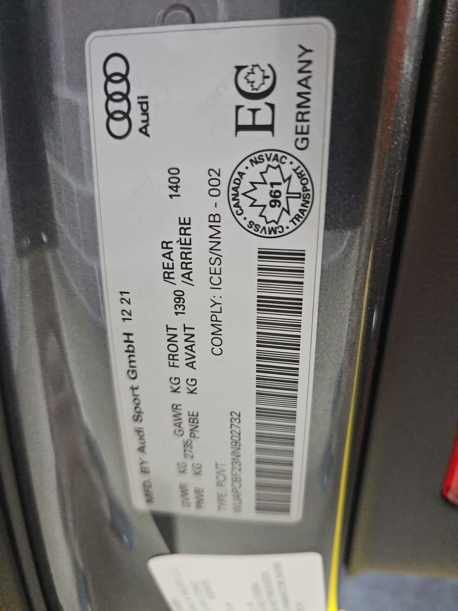 2022 Audi RS 7 Base AWD