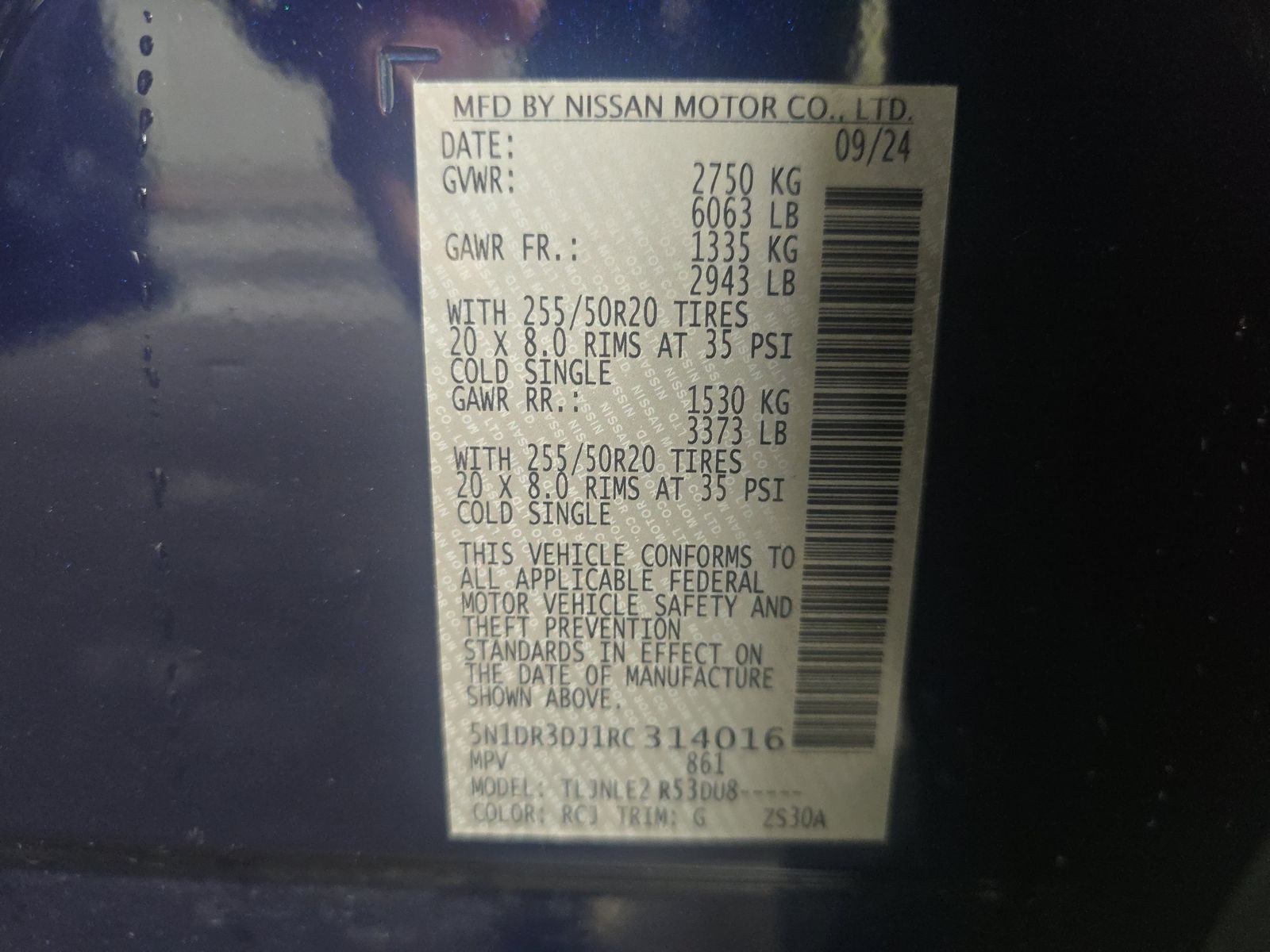 2024 Nissan Pathfinder Platinum AWD