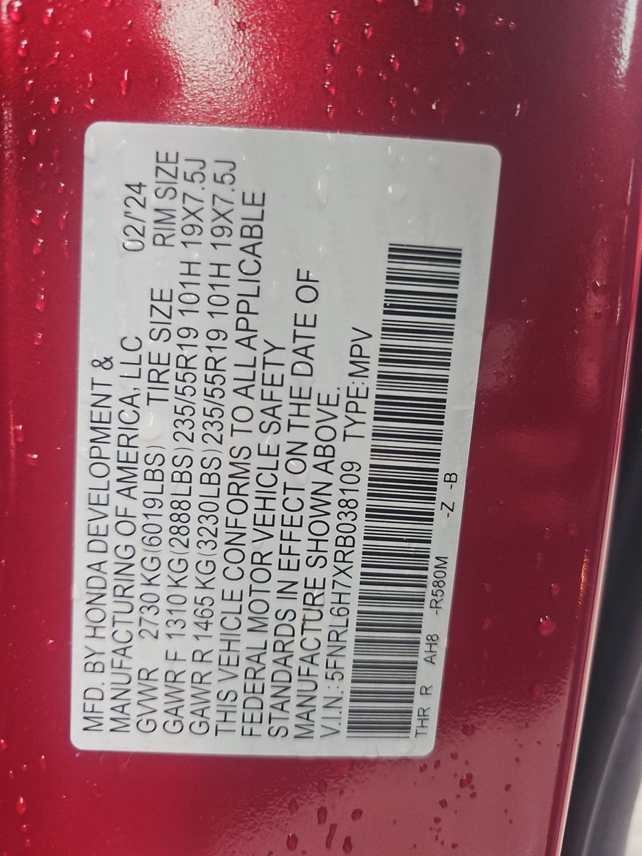 2024 Honda Odyssey Sport FWD