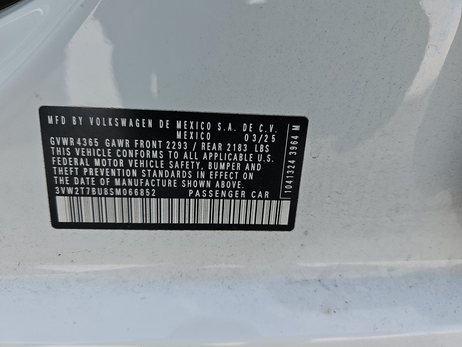 2025 Volkswagen Jetta 2.0T GLI Autobahn FWD