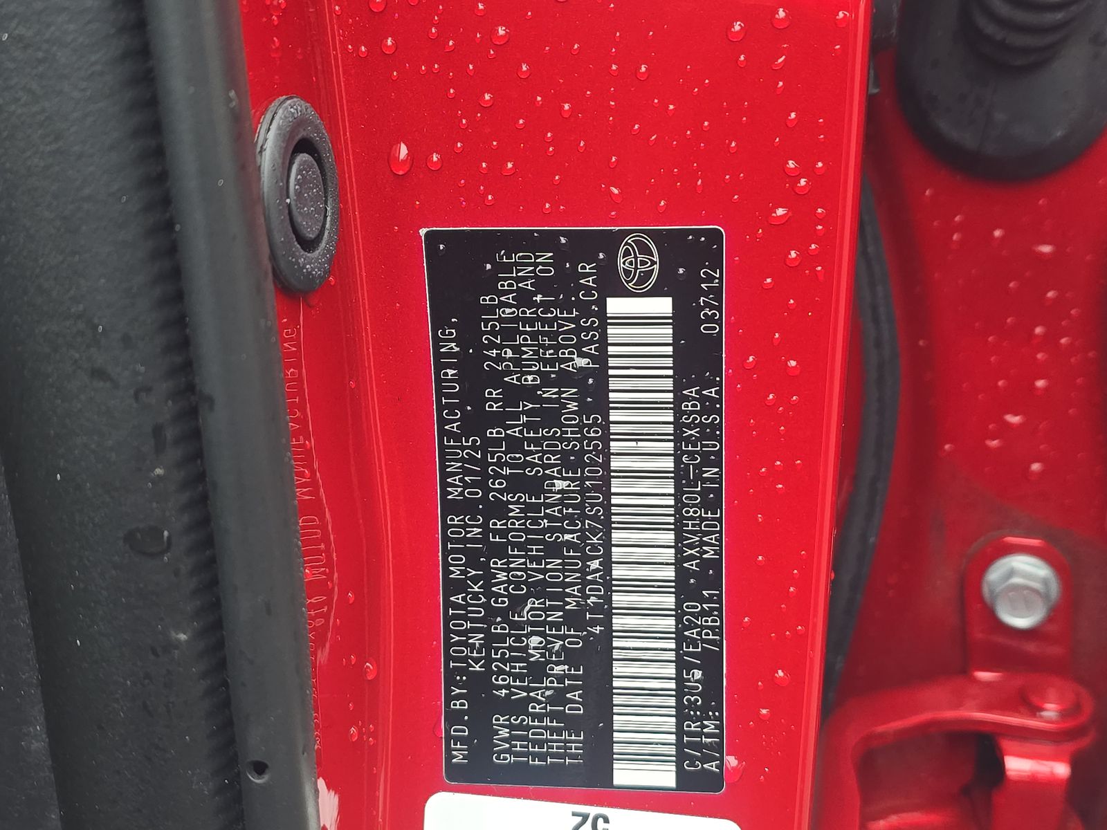 2025 Toyota Camry SE FWD