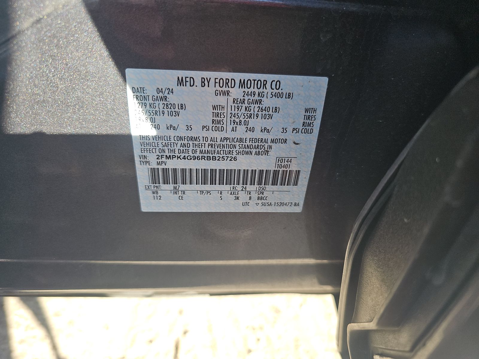 2024 Ford Edge SE AWD