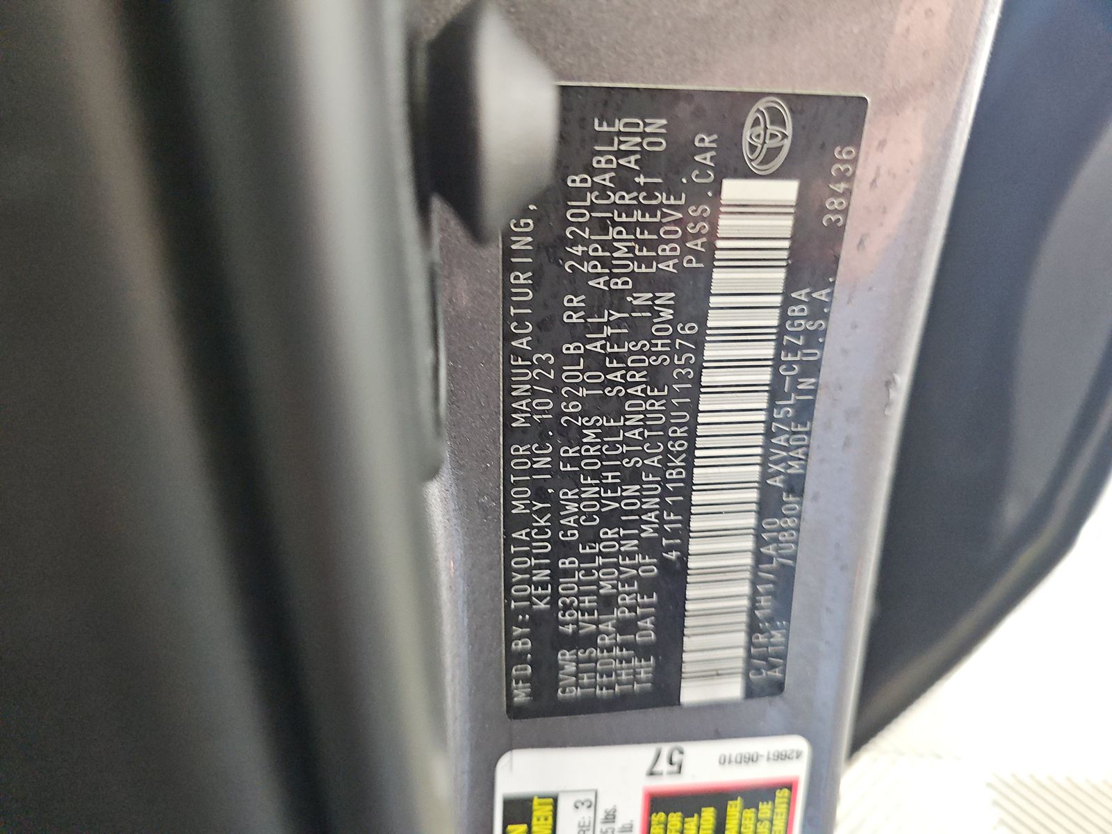 2024 Toyota Camry XLE AWD