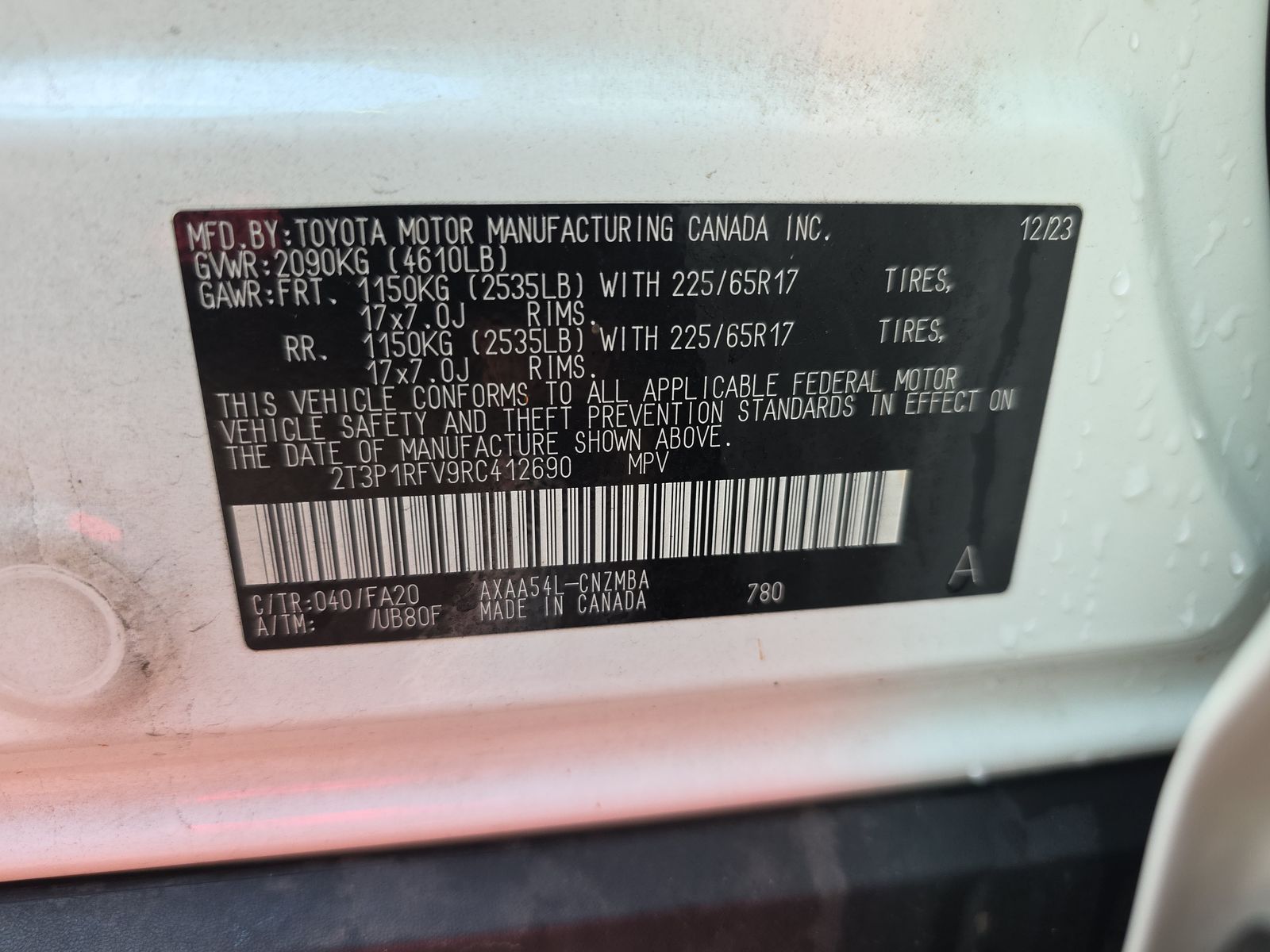 2024 Toyota RAV4 XLE AWD