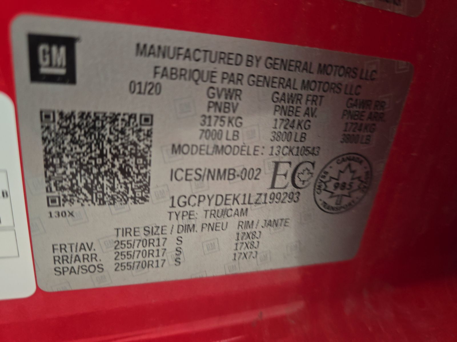 2020 Chevrolet Silverado 1500 LT AWD