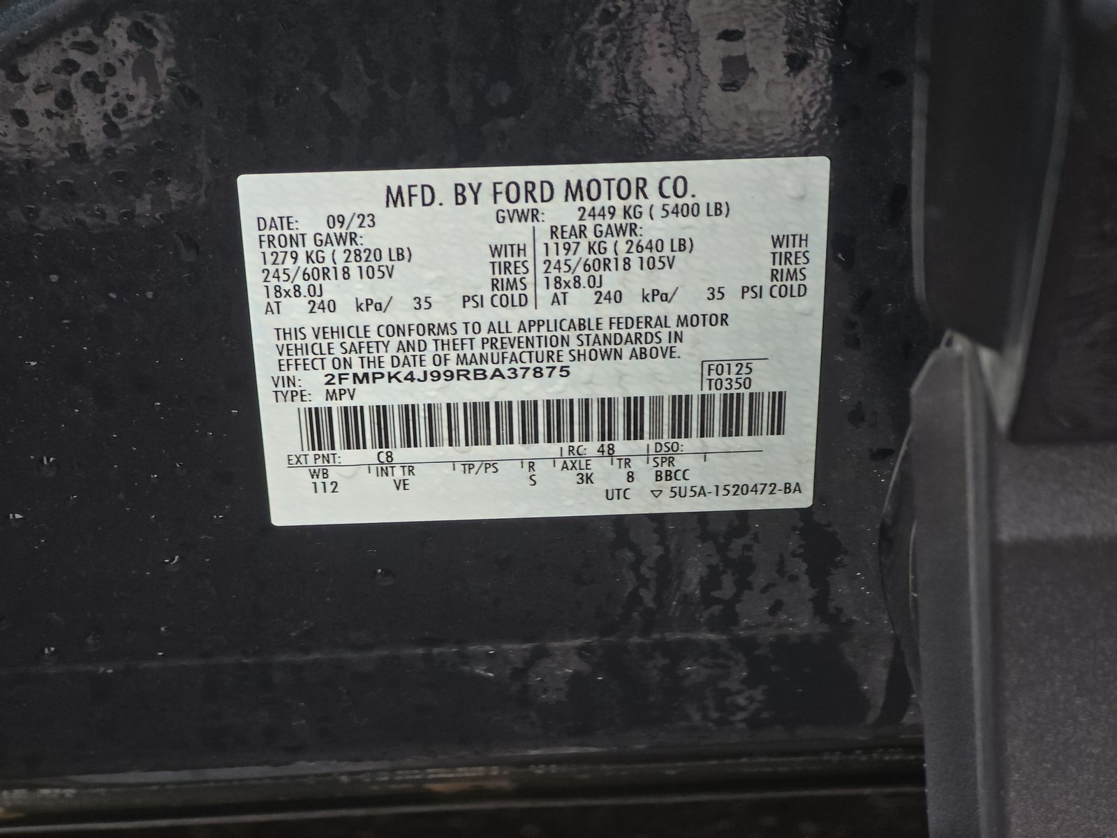 2024 Ford Edge SEL AWD