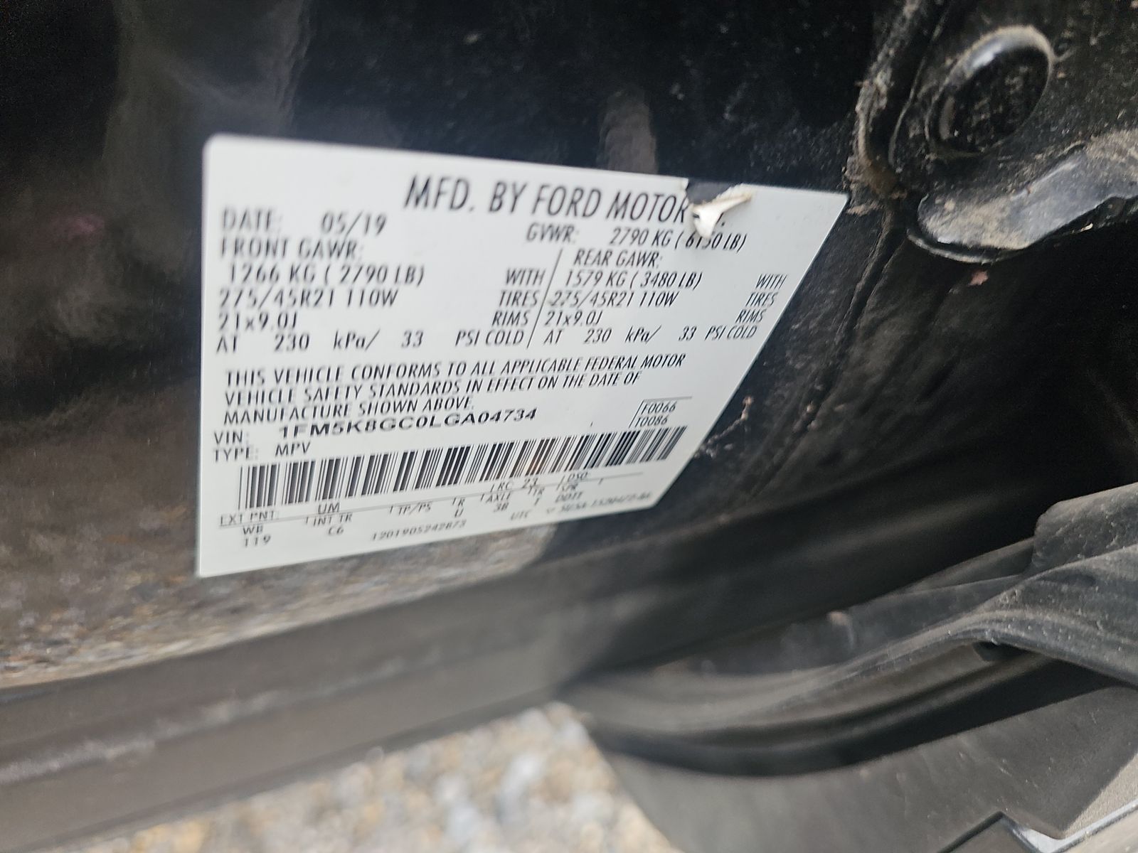 2020 Ford Explorer ST AWD