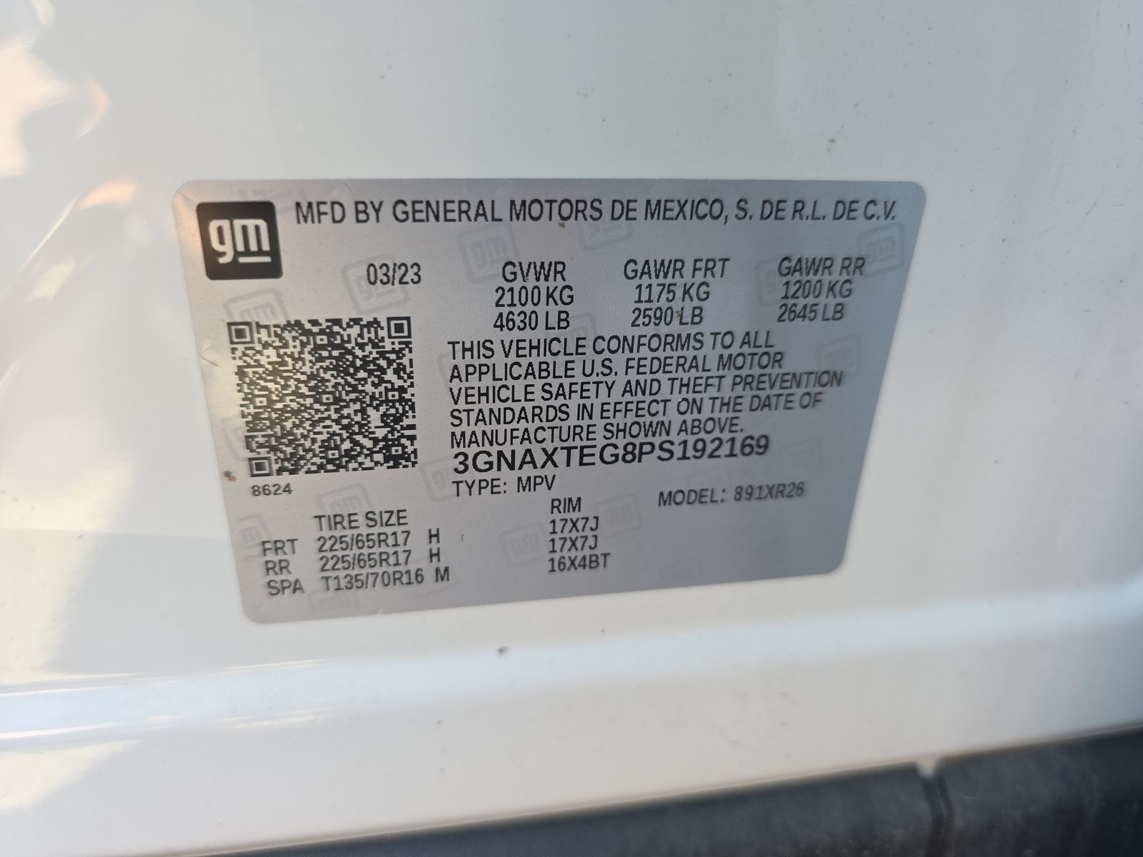 2023 Chevrolet Equinox LT AWD