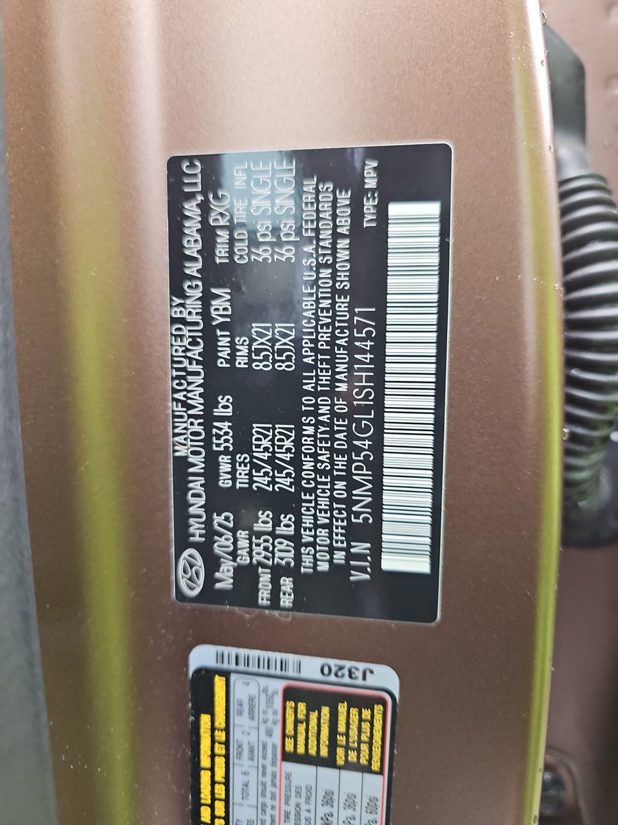 2025 Hyundai Santa Fe Calligraphy FWD