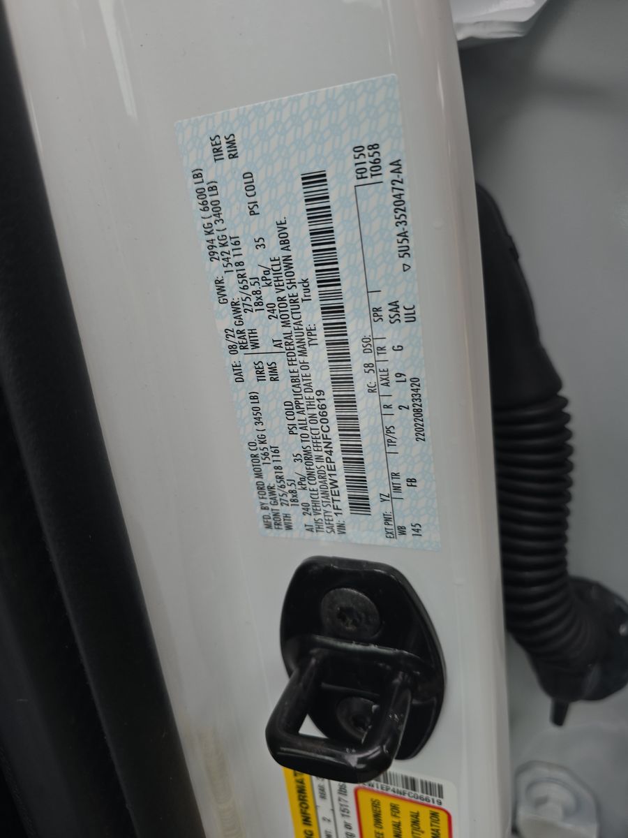 2022 Ford F-150 XLT AWD