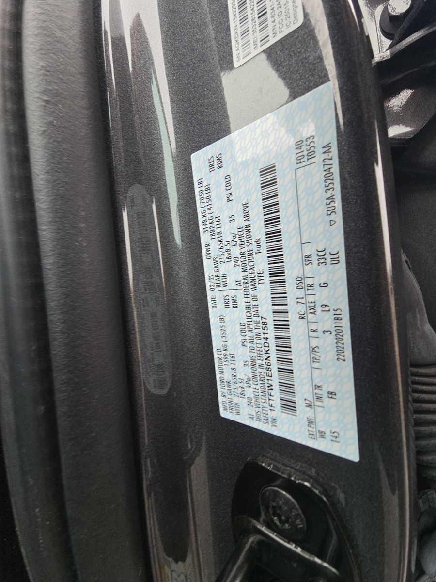 2022 Ford F-150 XLT AWD