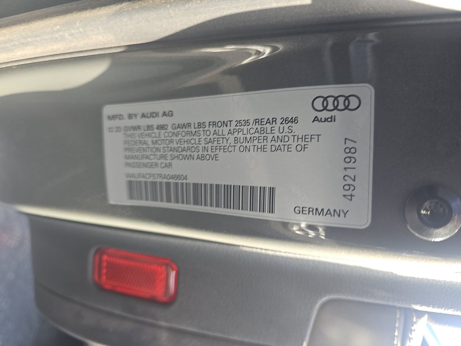 2024 Audi A5 S Line Premium Plus AWD