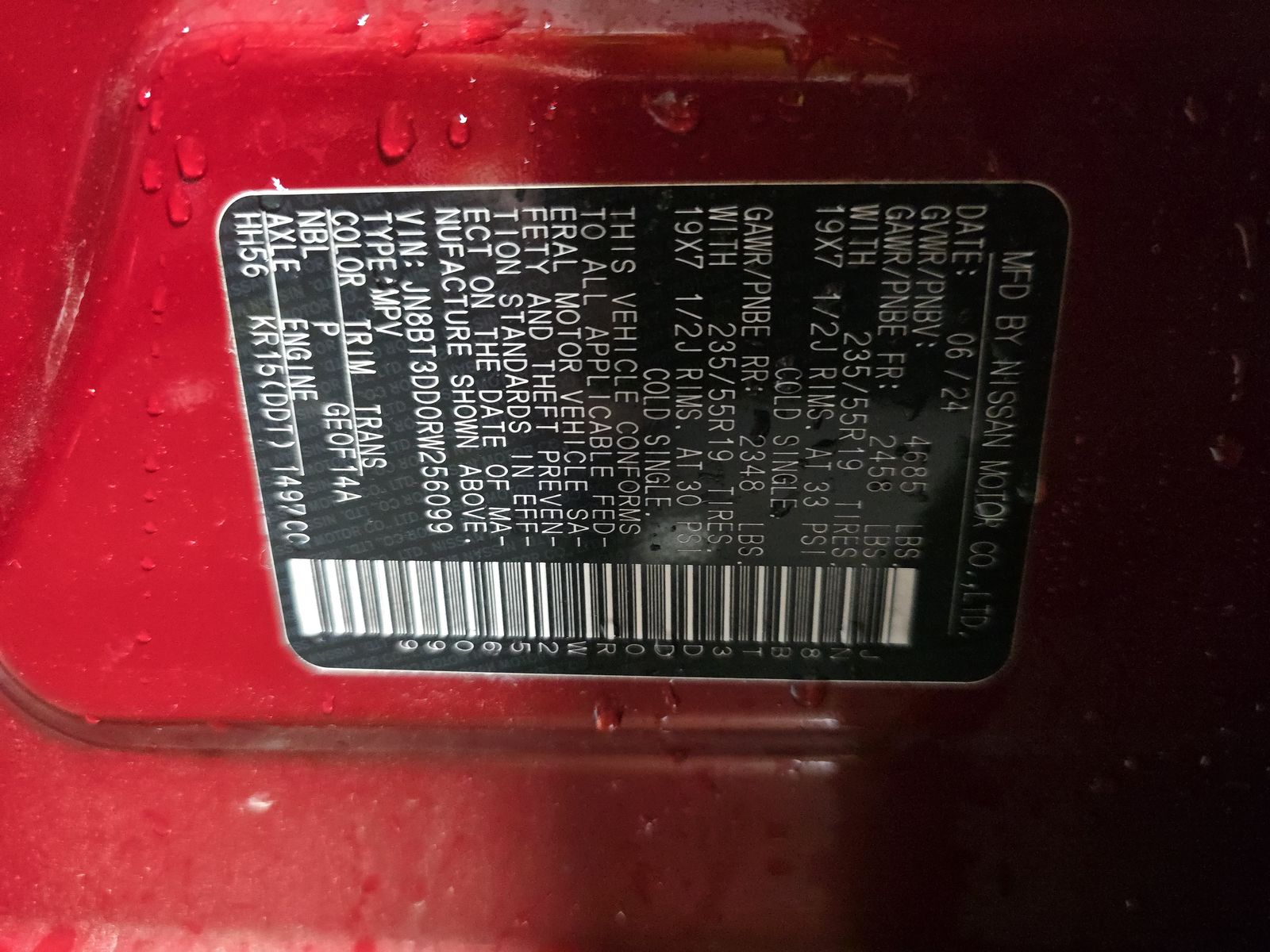 2024 Nissan Rogue Platinum AWD